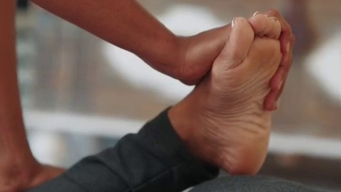 massage thai pieds jambes